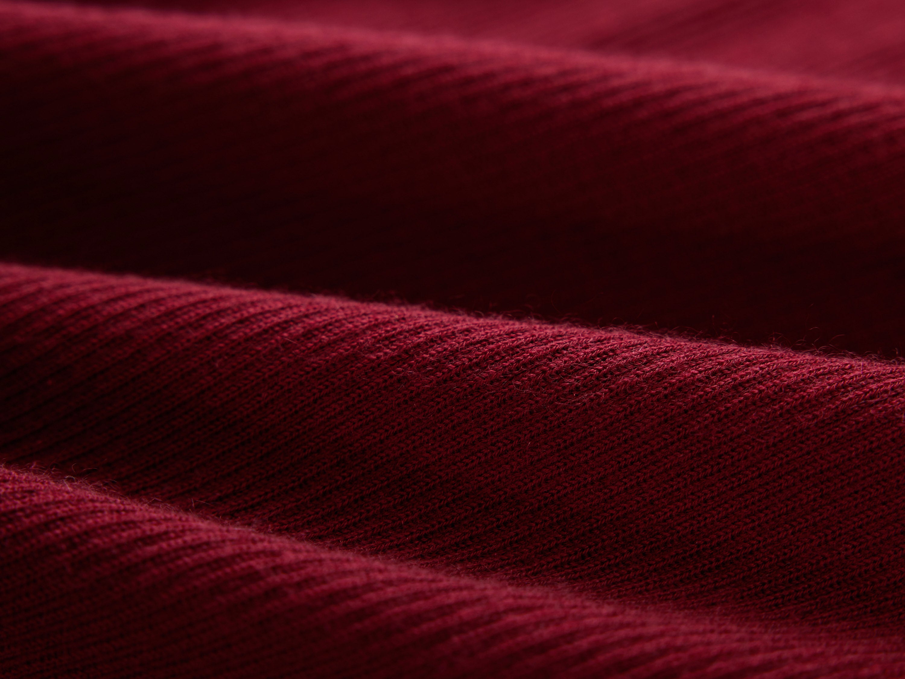 YAYING Red Turtleneck Knit Top