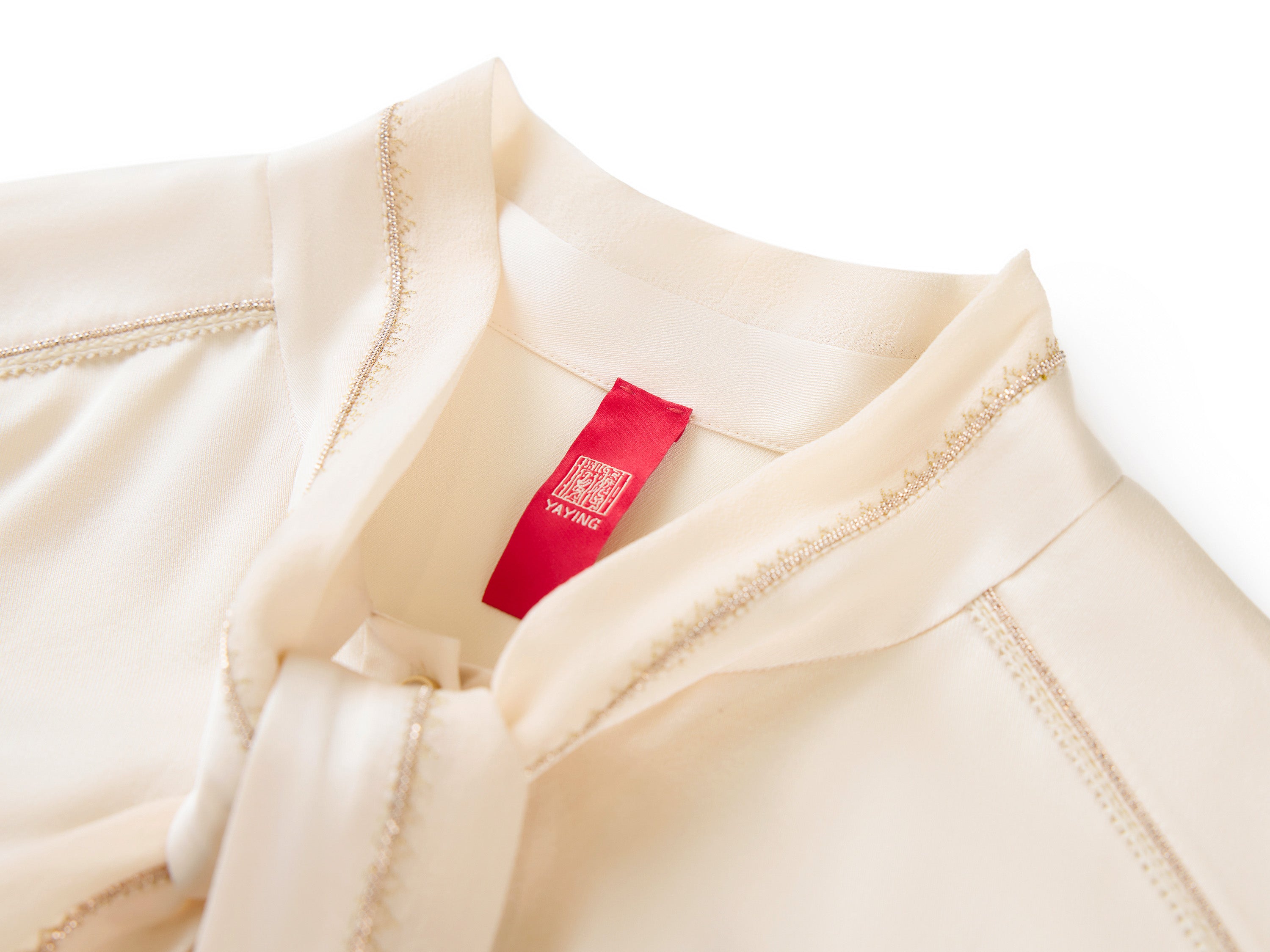 YAYING Cream Button Shirt