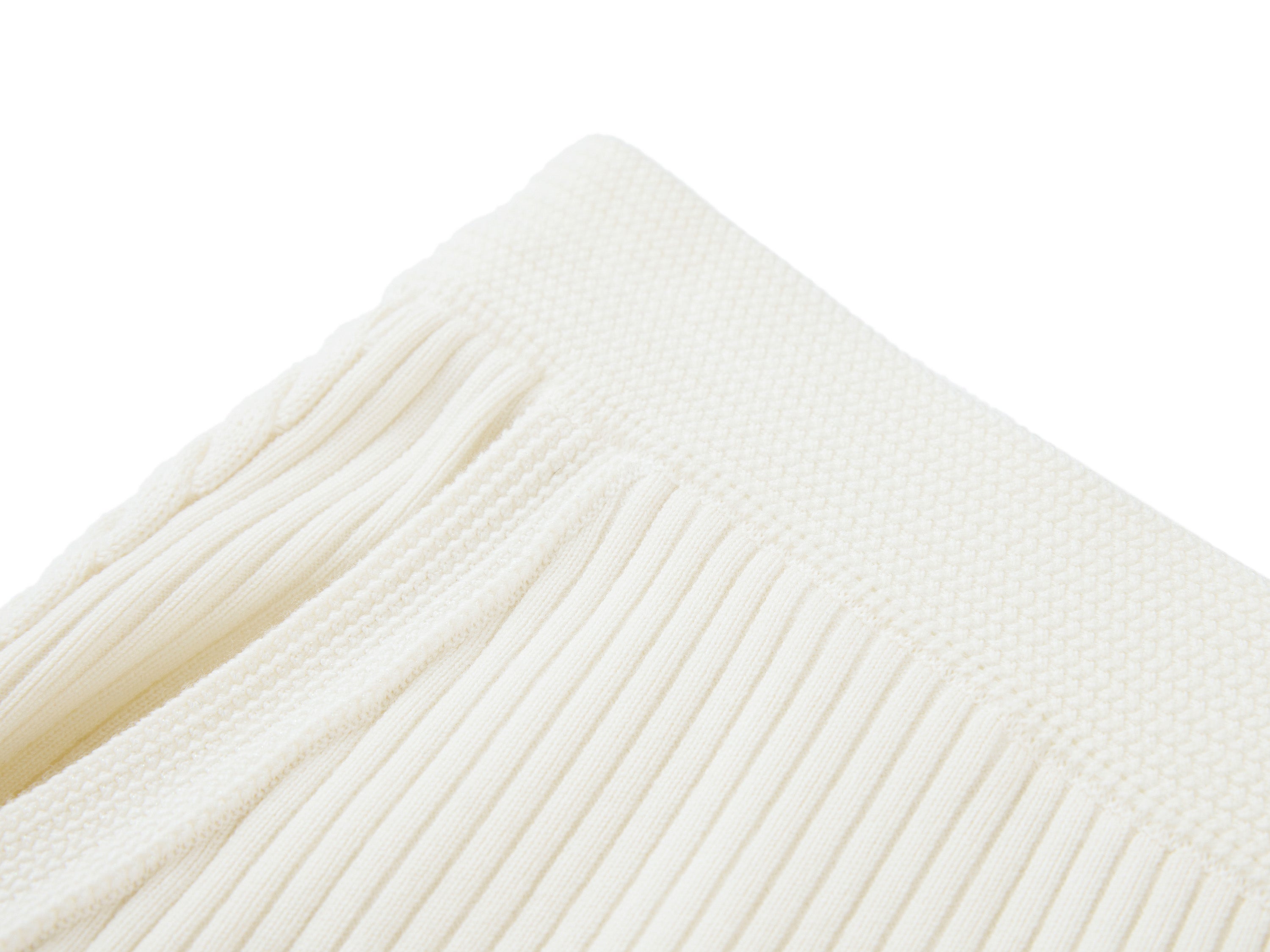 YAYING White Pleated Pants