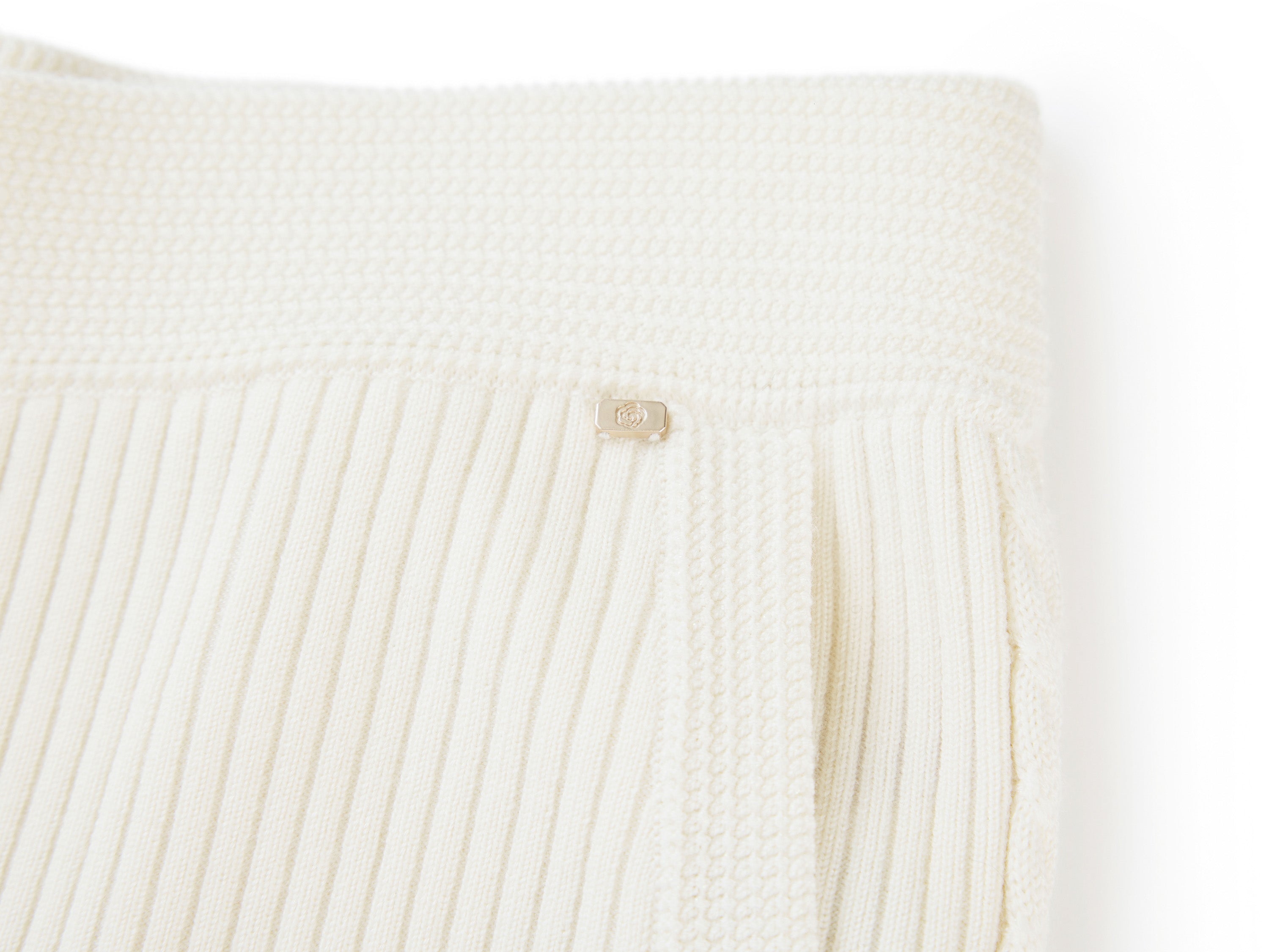 YAYING White Pleated Pants