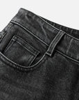EP YAYING Black Straight Leg Pants