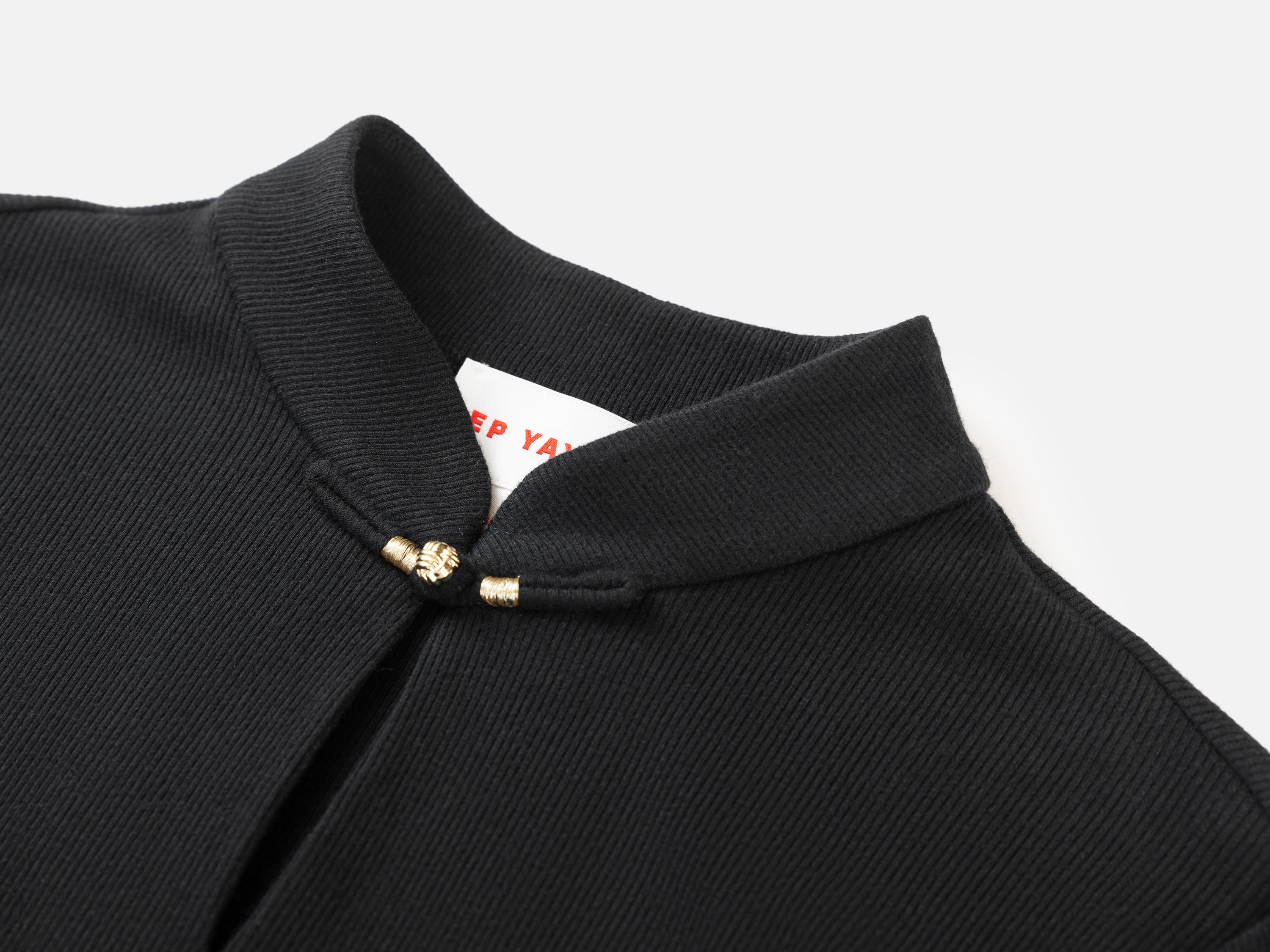 EP YAYING Black Structured Jacket