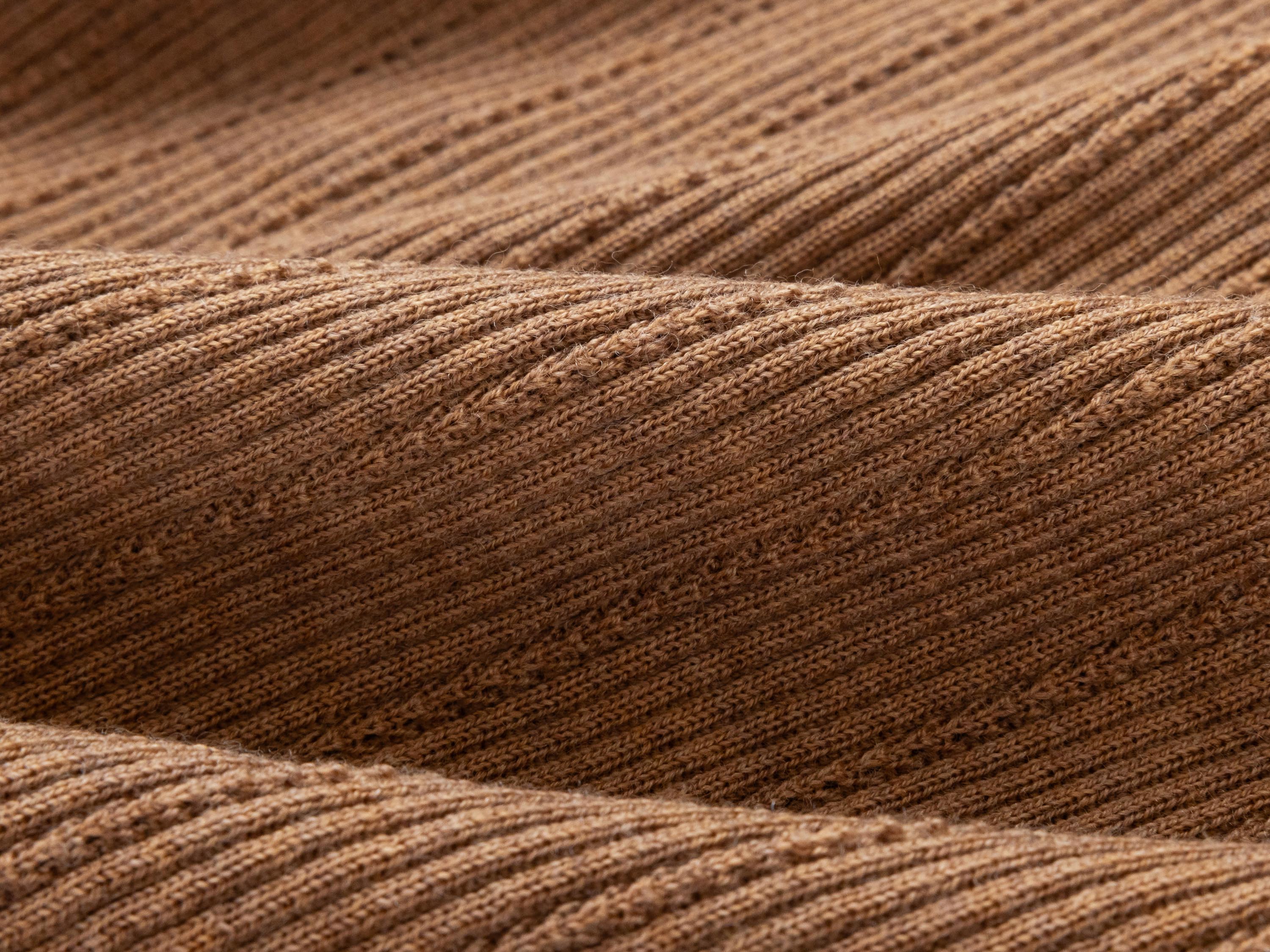 EP YAYING Brown Knit Sweater