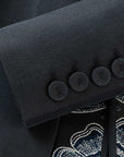 EP YAYING Black Structured Jacket