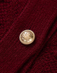EP YAYING Red Knit Sweater