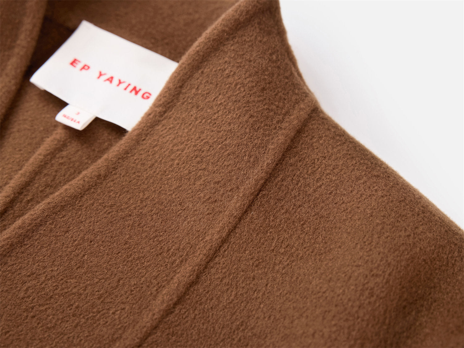 EP YAYING Wool Cashmere Coat
