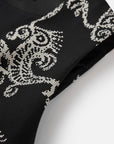 EP YAYING Black Patterned Vest