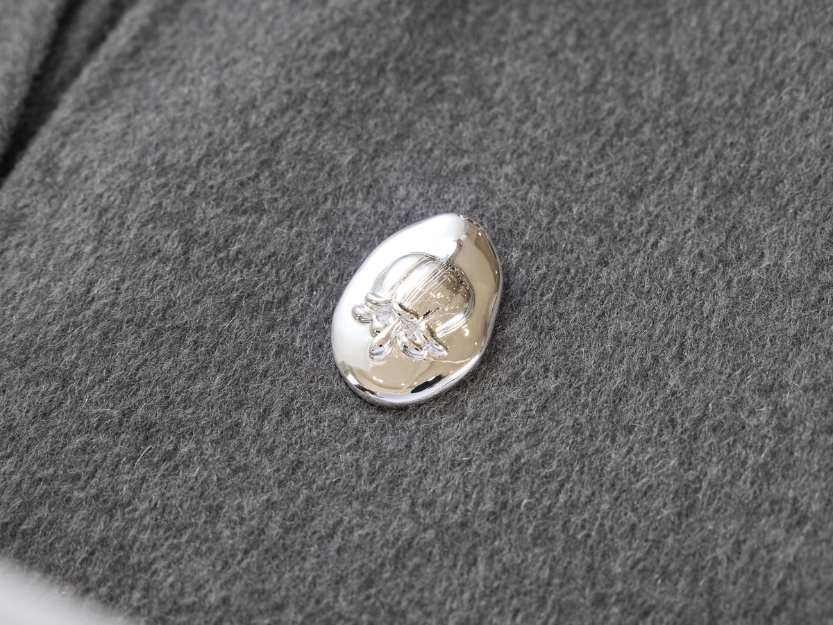 EP YAYING Blue Label Chinese Style Cashmere Coat
