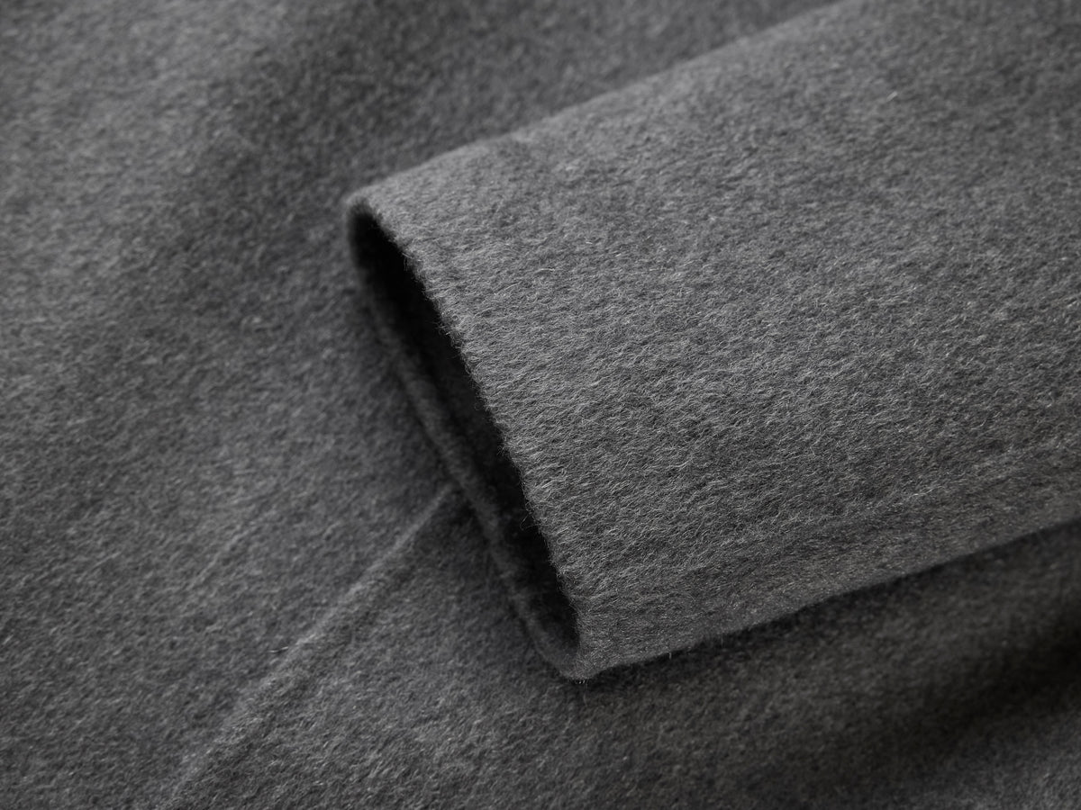 EP YAYING Blue Label Chinese Style Cashmere Coat