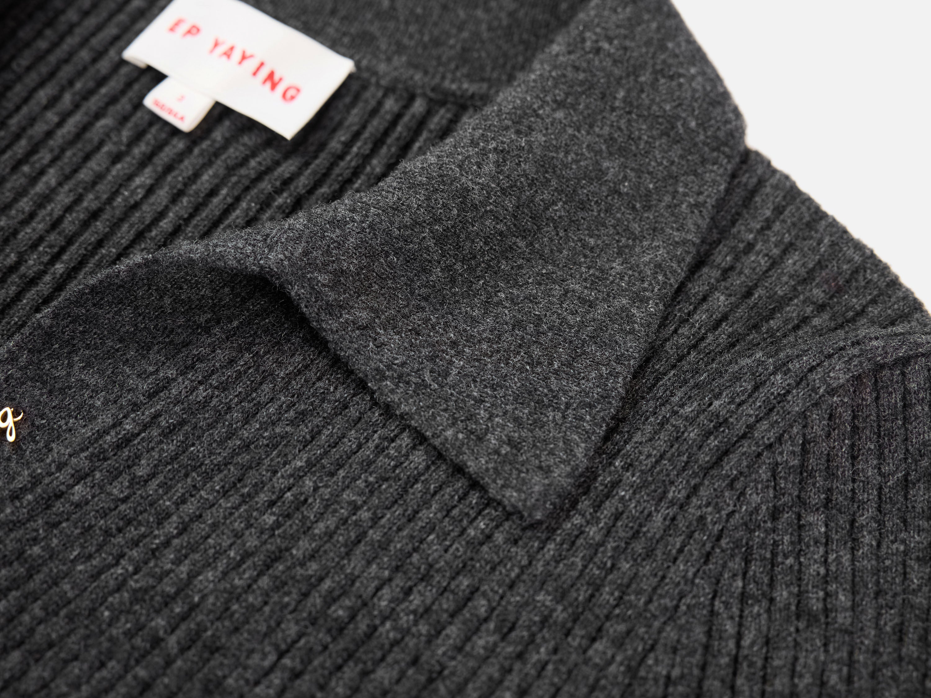 EP YAYING Black Long Sleeve Dress