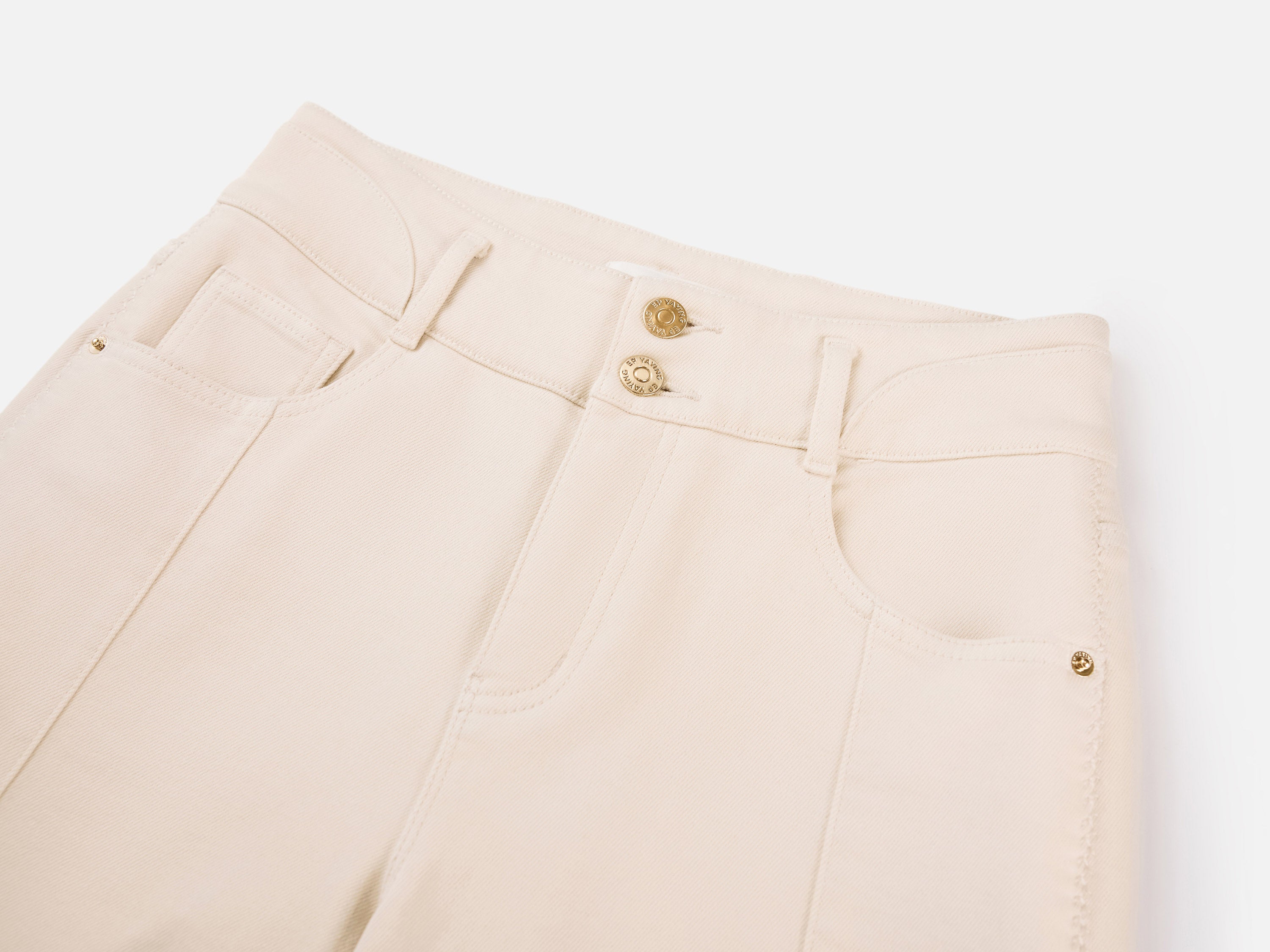 EP YAYING Beige Trousers