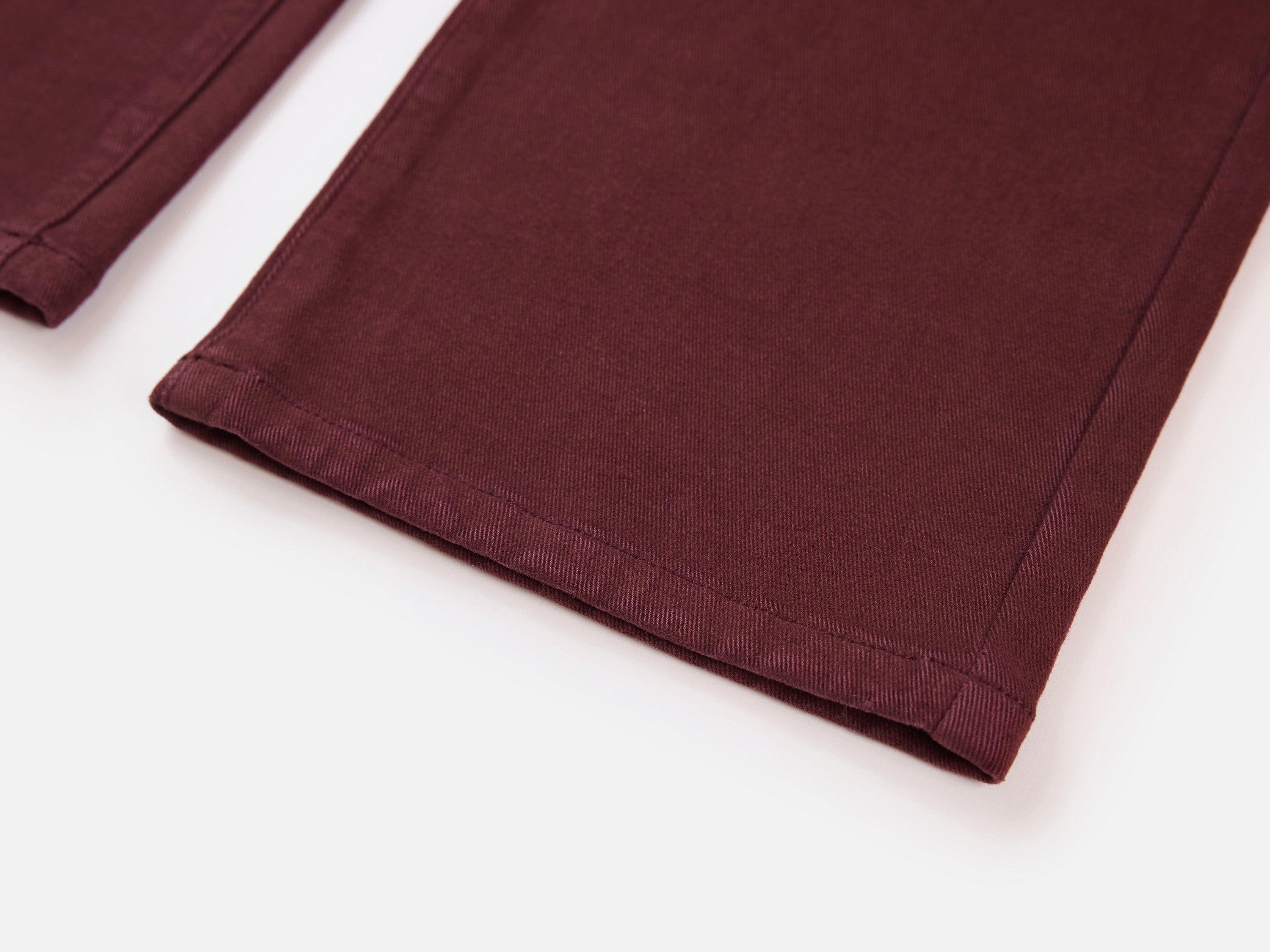 EP YAYING Burgundy Slim Fit Pants