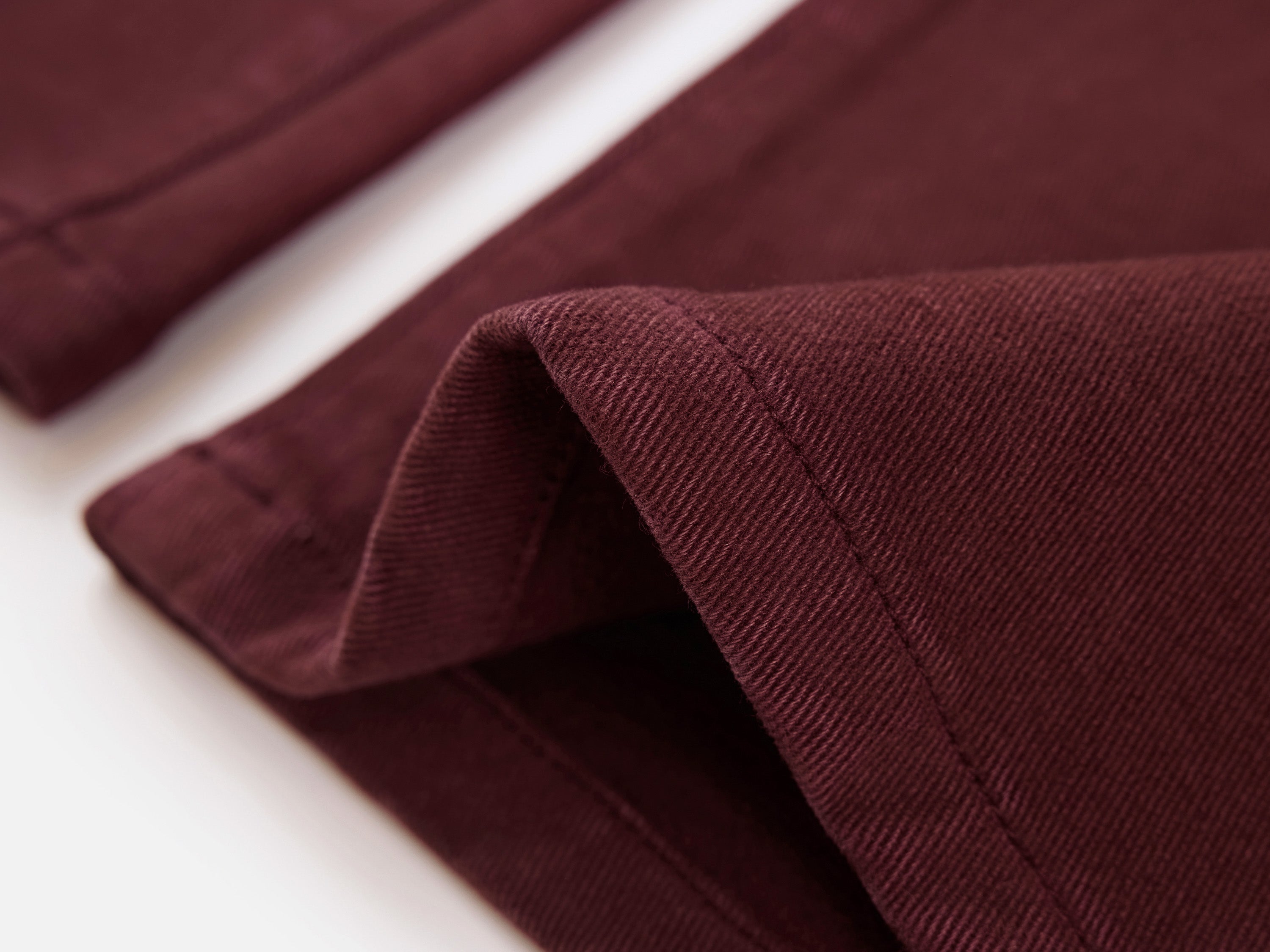 EP YAYING Burgundy Slim Fit Pants