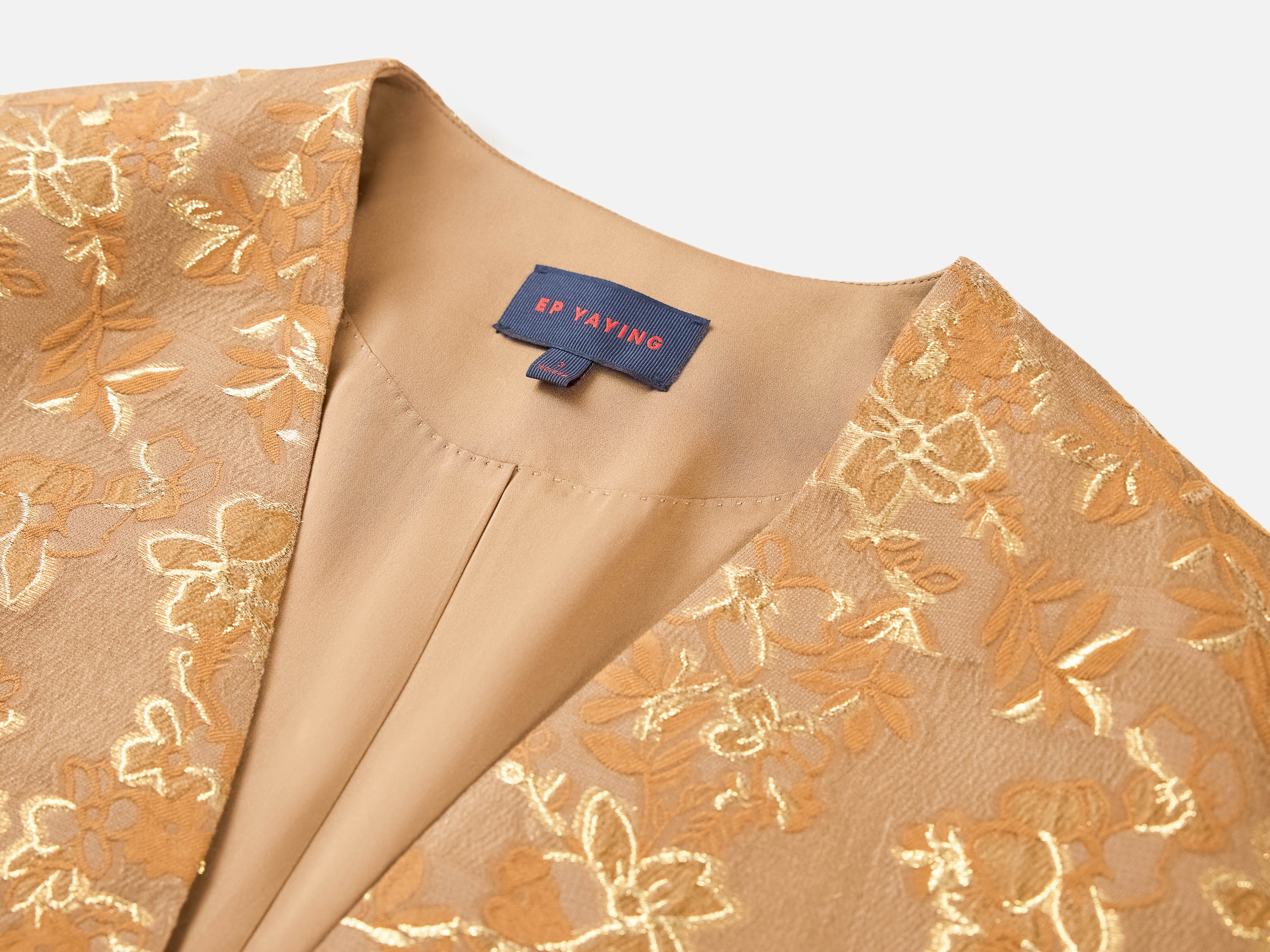 EP YAYING Gold Pattern Jacket