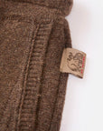 EP YAYING Maillard Knitted Straight Pants