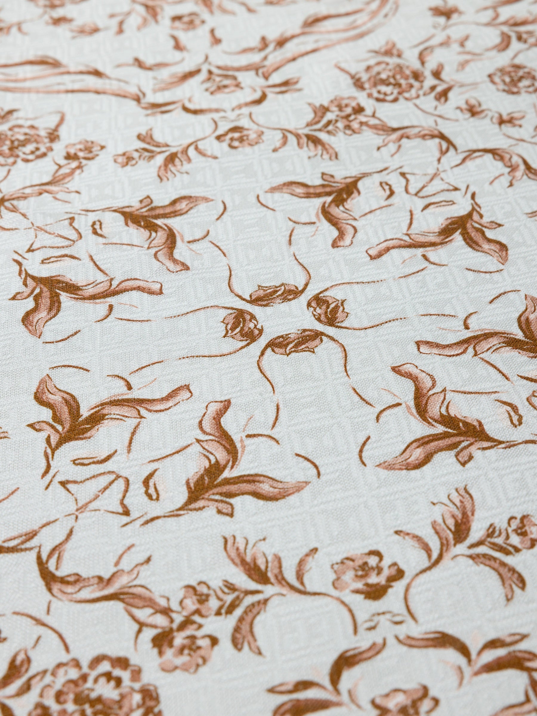 EP YAYING Silk Peony Floral Scarf