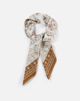 EP YAYING Silk Peony Floral Scarf