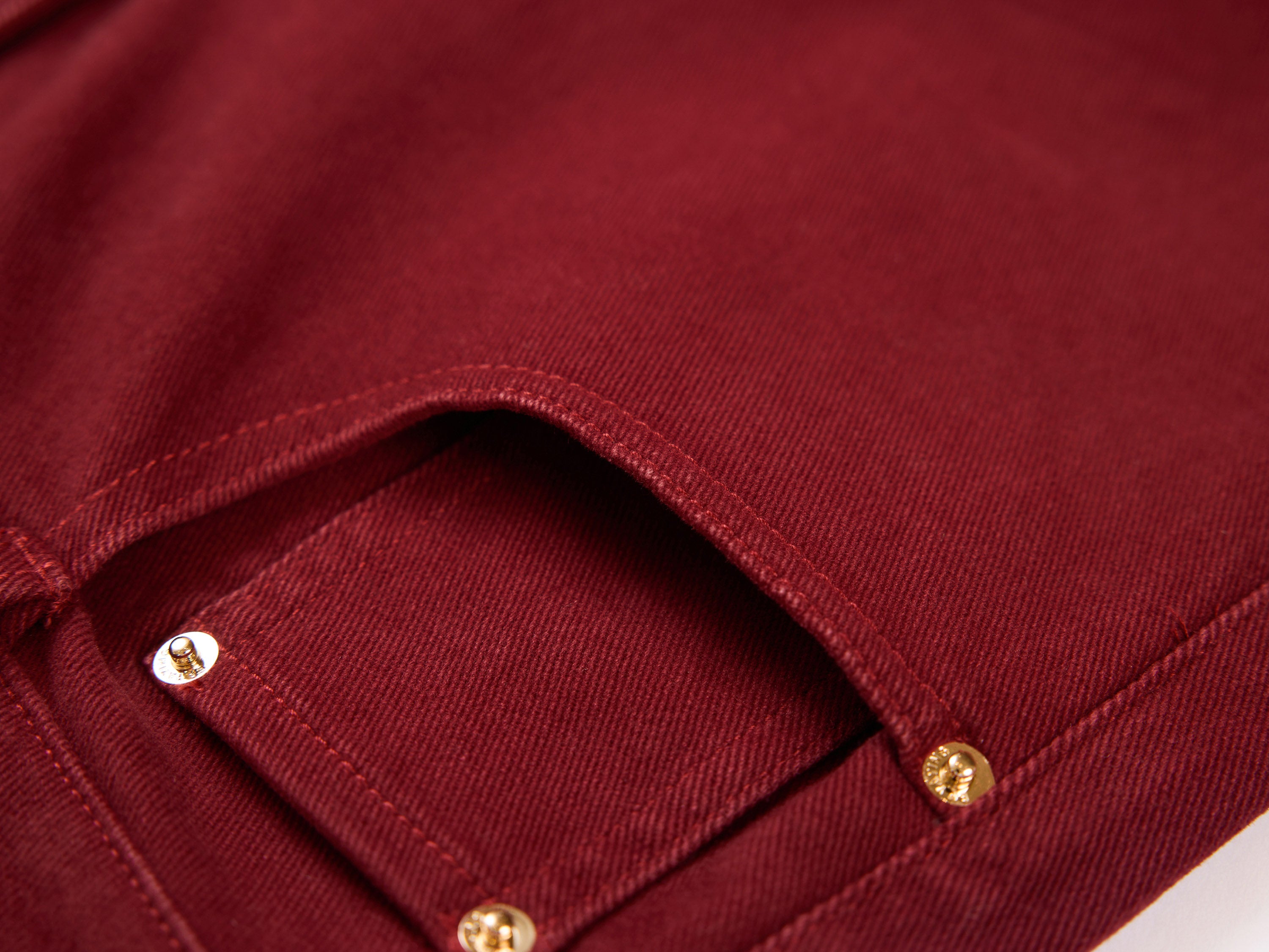 EP YAYING Red Slim Fit Pants