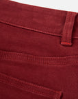 EP YAYING Red Slim Fit Pants