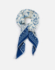 EP YAYING Silk Peony Floral Scarf