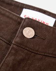 EP YAYING Brown Straight Leg Pants