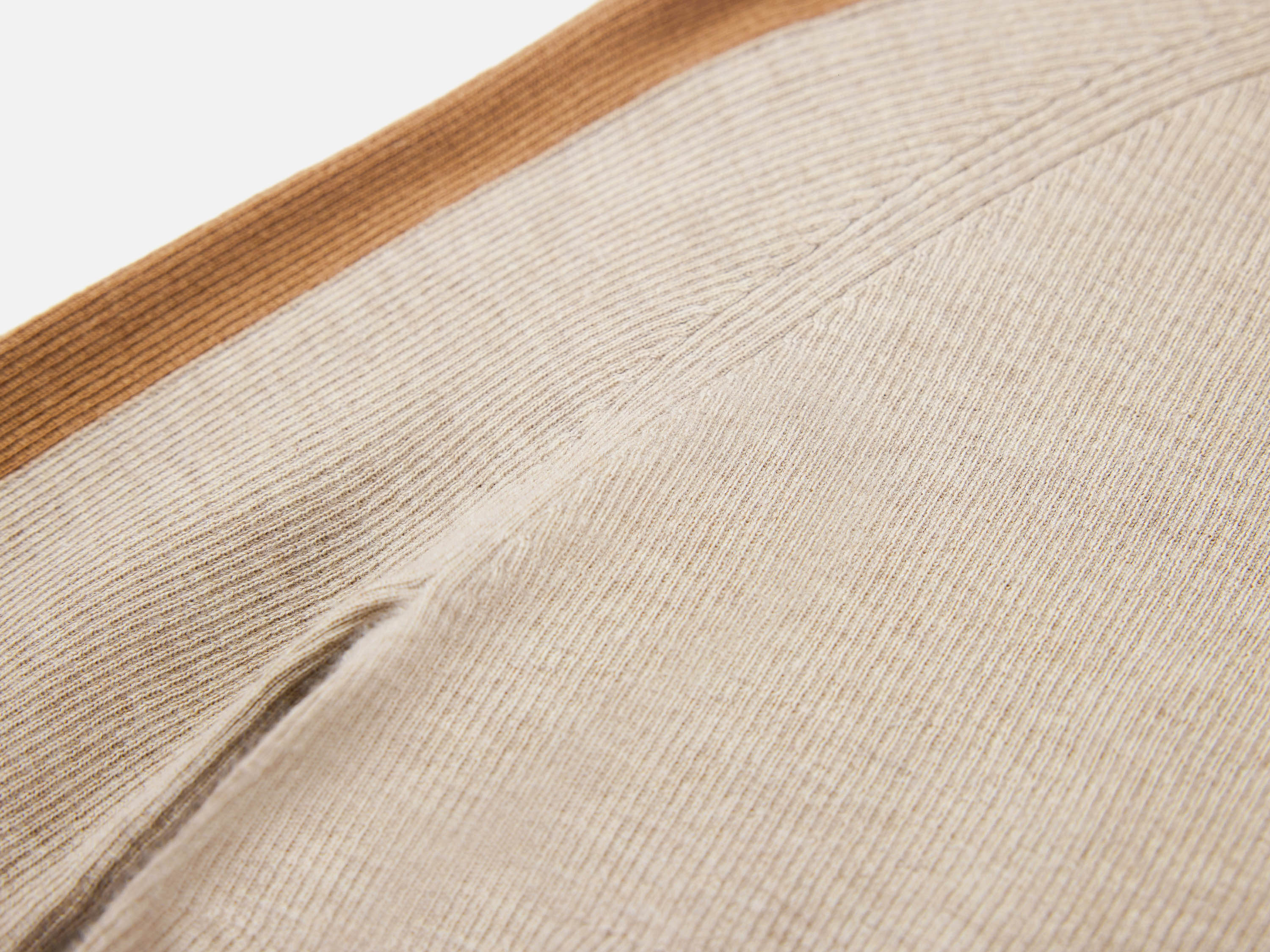 EP YAYING Beige Knit Sweater