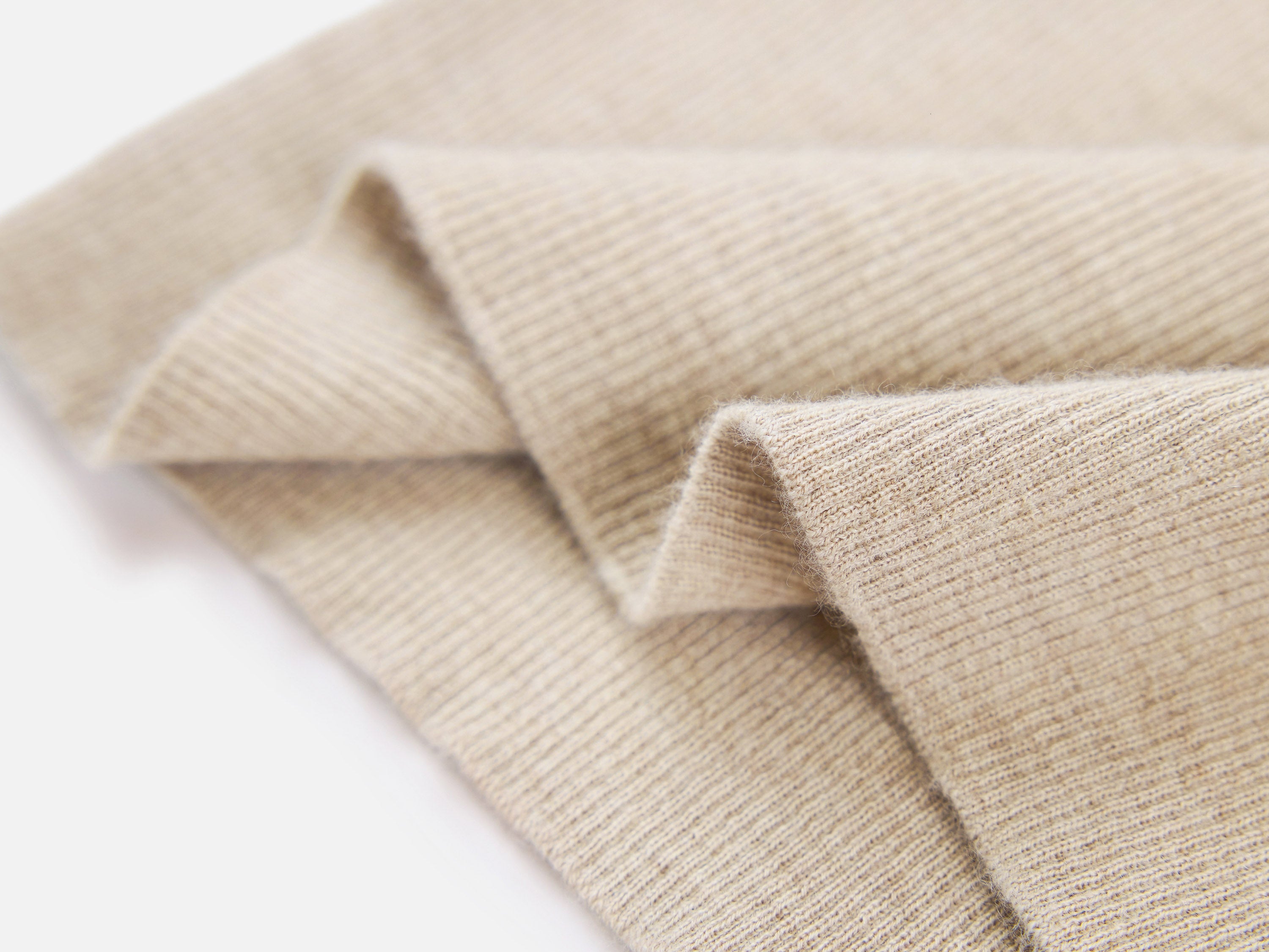 EP YAYING Beige Knit Sweater