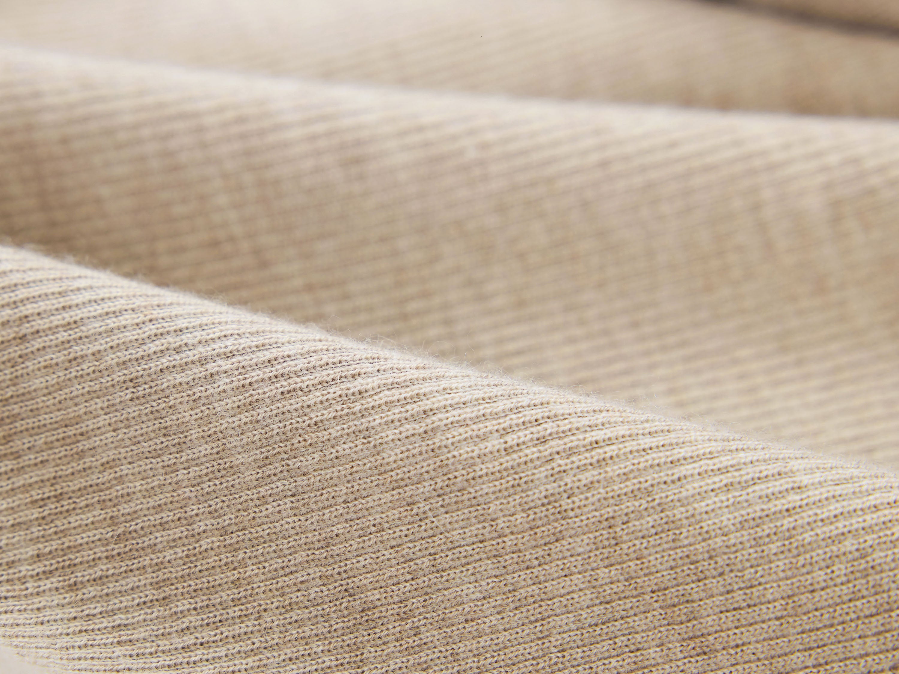 EP YAYING Beige Knit Sweater
