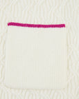 EP YAYING Red Cashmere Cardigan