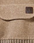 EP YAYING Silk-Wool-Cashmere Tweed Coat