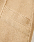 EP YAYING Alashan Cashmere Double-Face Stand-Collar Coat