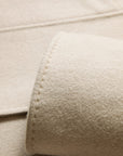 EP YAYING Alashan Cashmere Double-Face Stand-Collar Coat