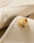 EP YAYING Alashan Cashmere Double-Face Stand-Collar Coat