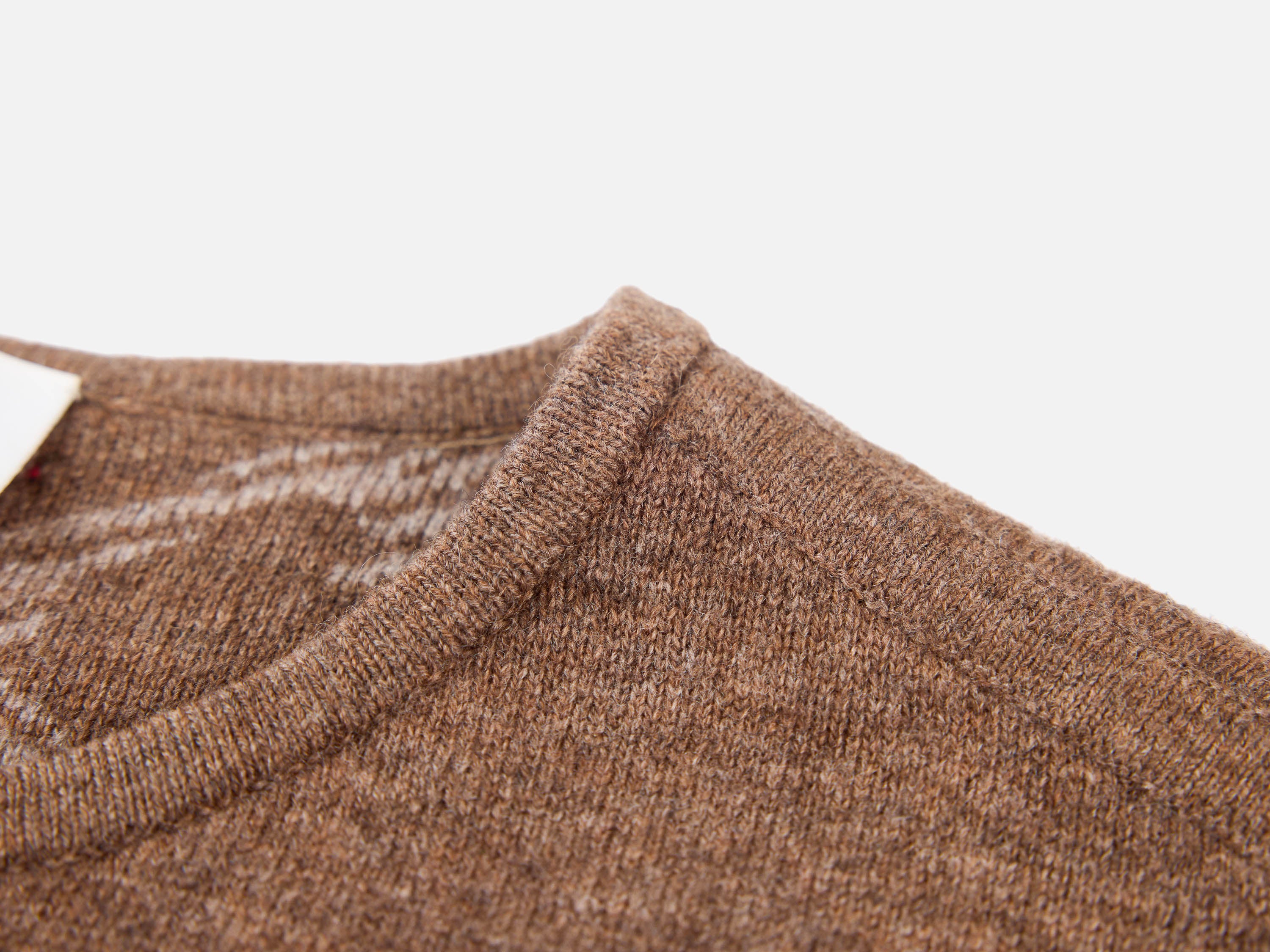 EP YAYING Brown Knit Cardigan