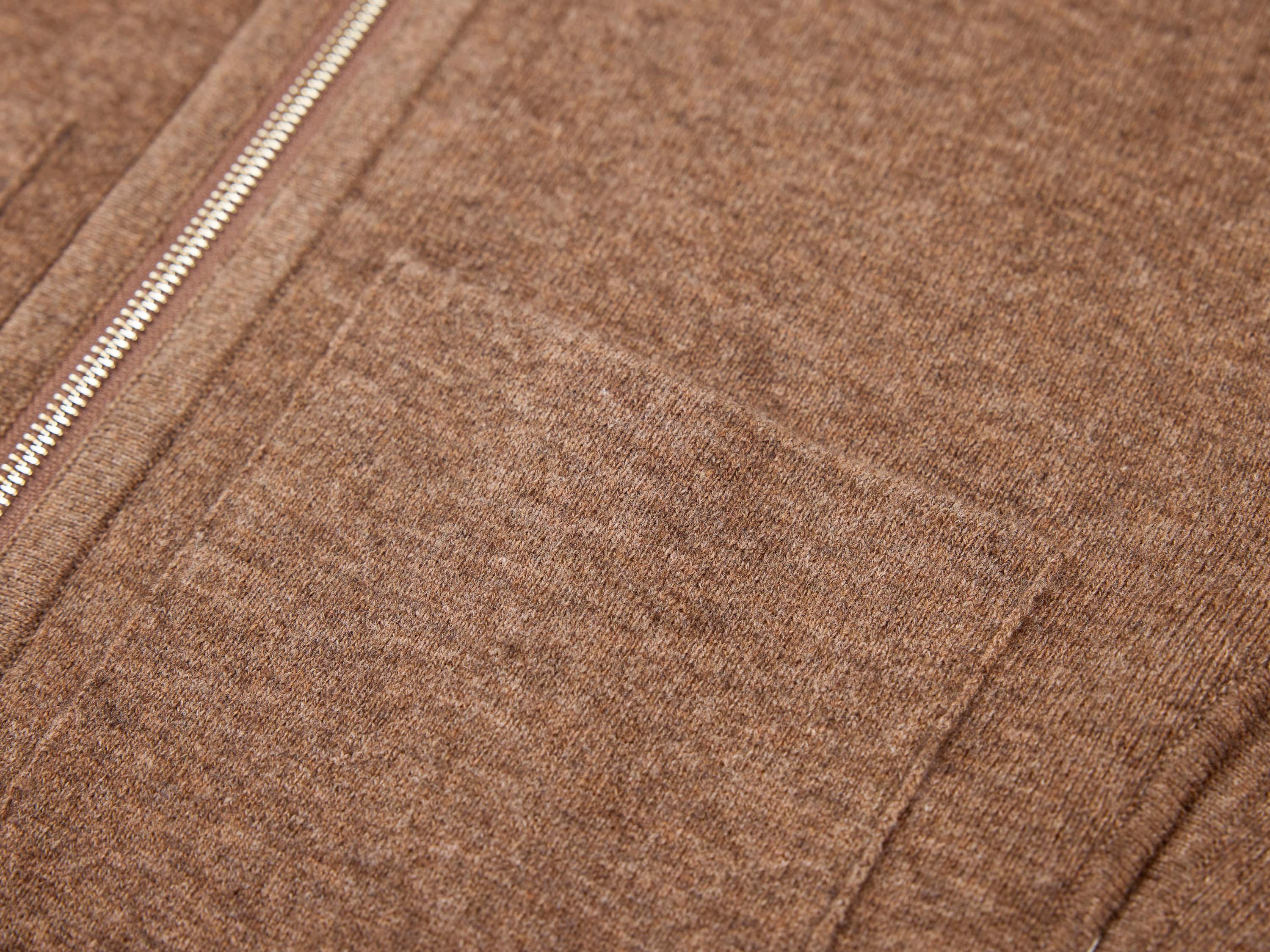 EP YAYING Brown Knit Cardigan