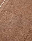 EP YAYING Brown Knit Cardigan
