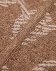 EP YAYING Brown Knit Cardigan