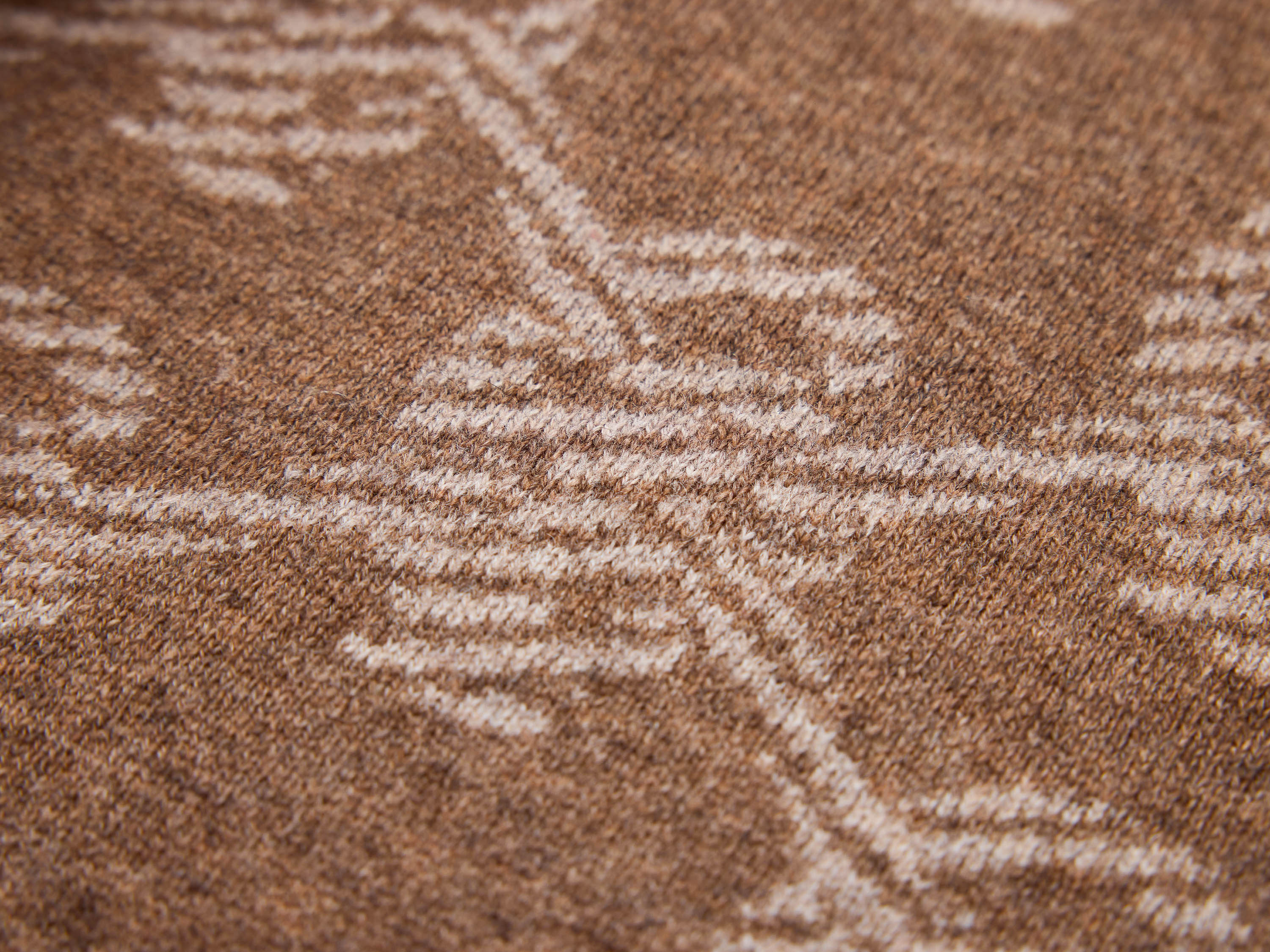 EP YAYING Brown Knit Cardigan