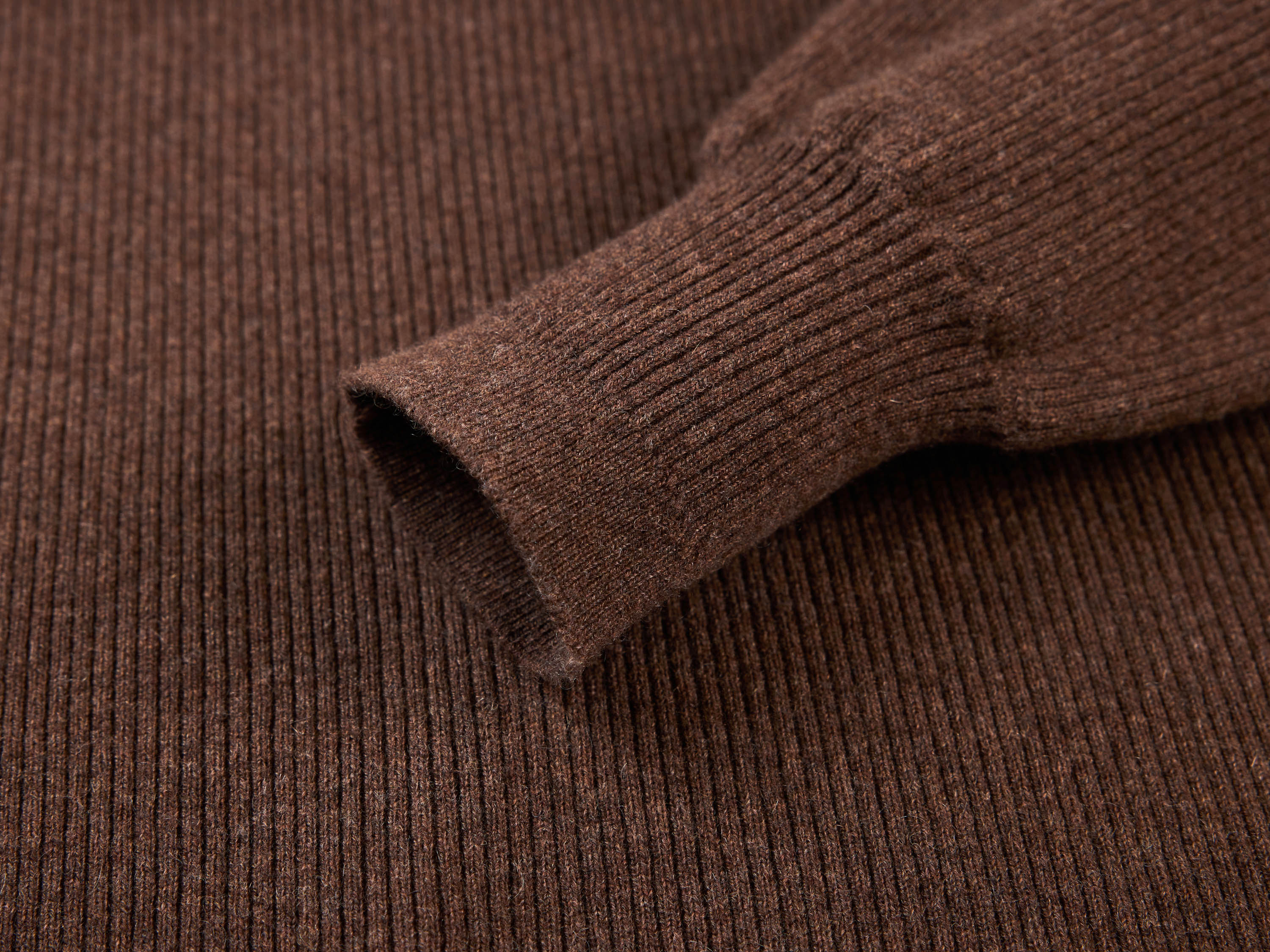 EP YAYING Brown Knit Dress