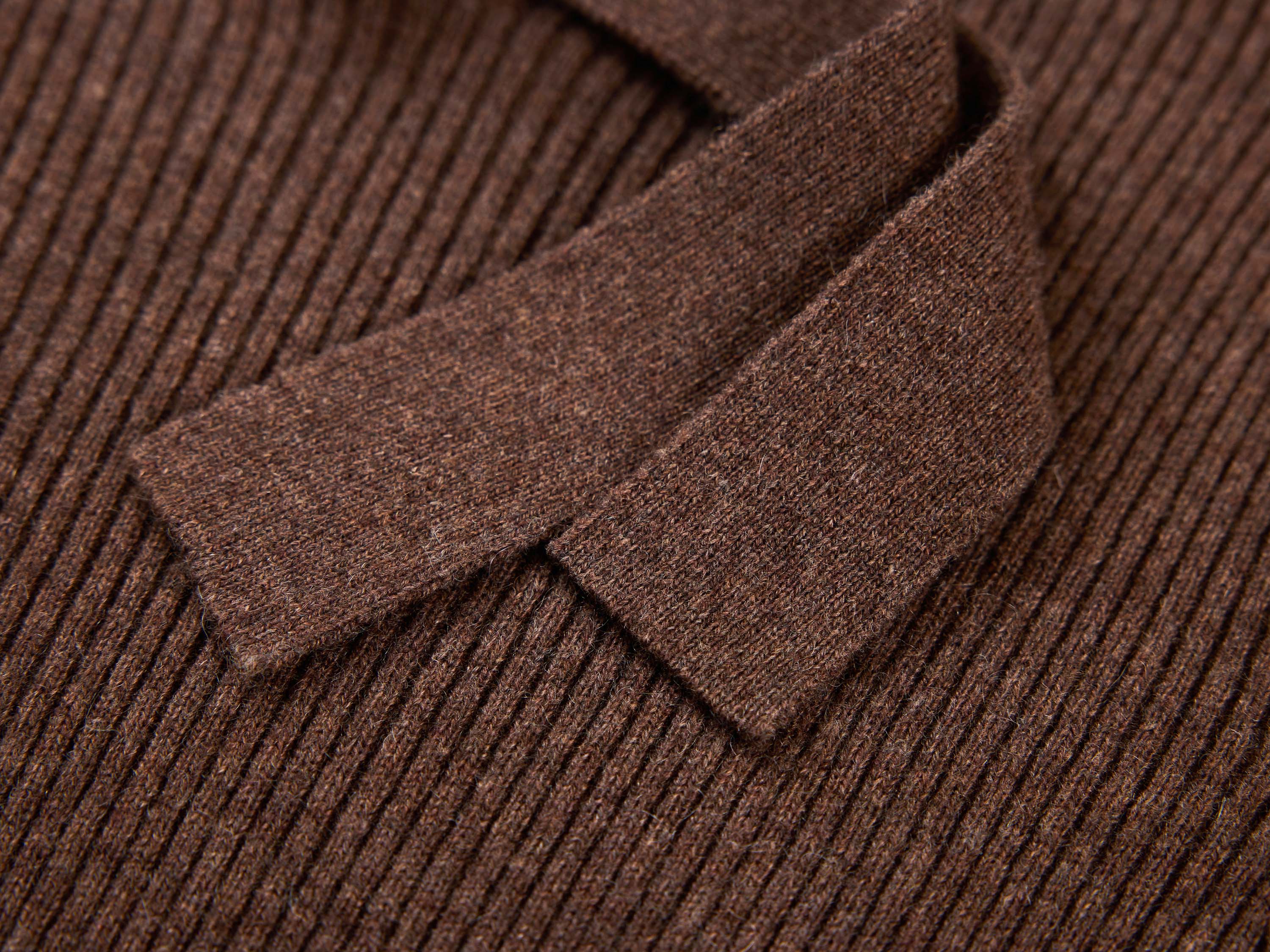 EP YAYING Brown Knit Dress