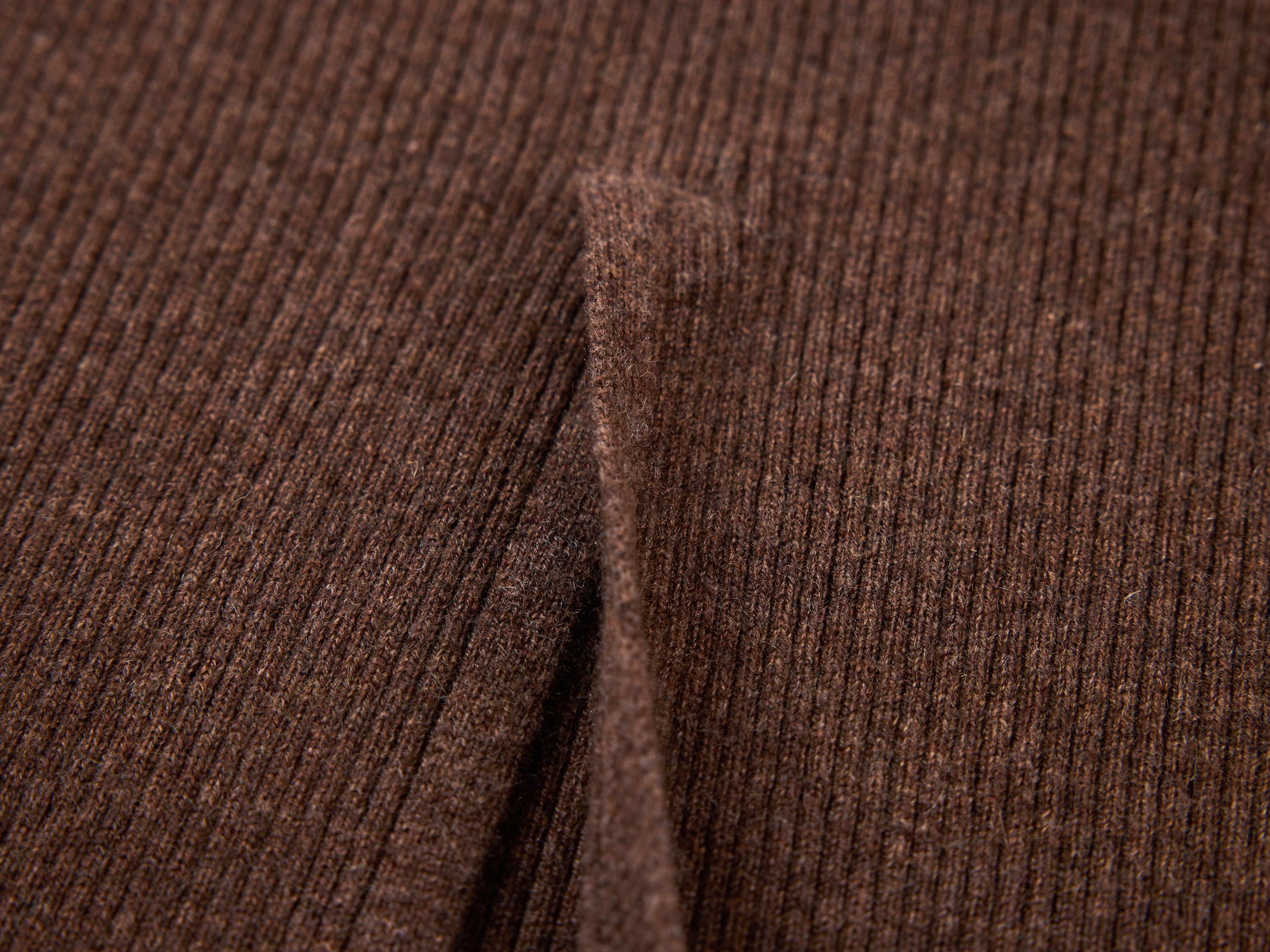 EP YAYING Brown Knit Dress