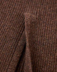 EP YAYING Brown Knit Dress