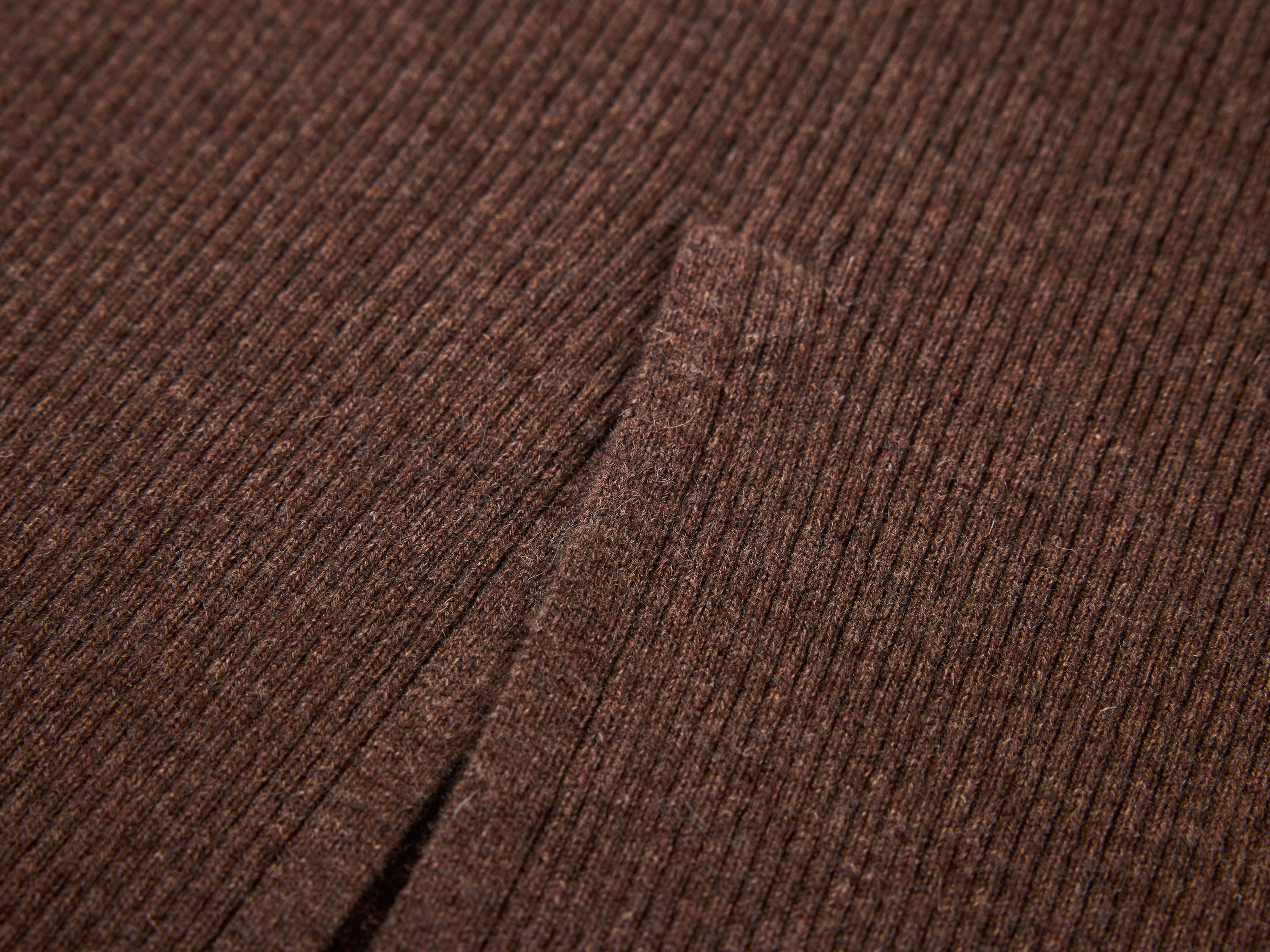 EP YAYING Brown Knit Dress
