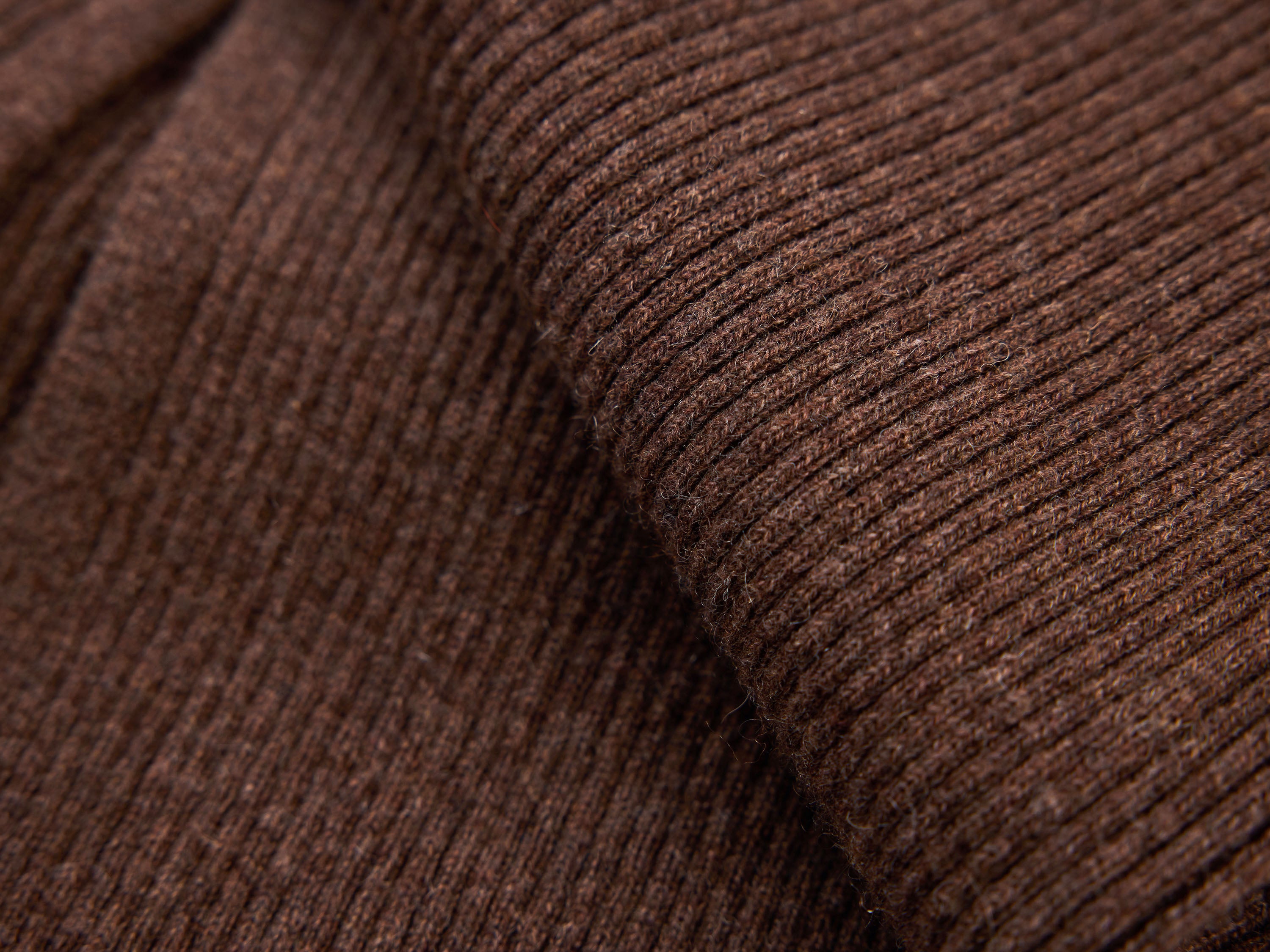 EP YAYING Brown Knit Dress