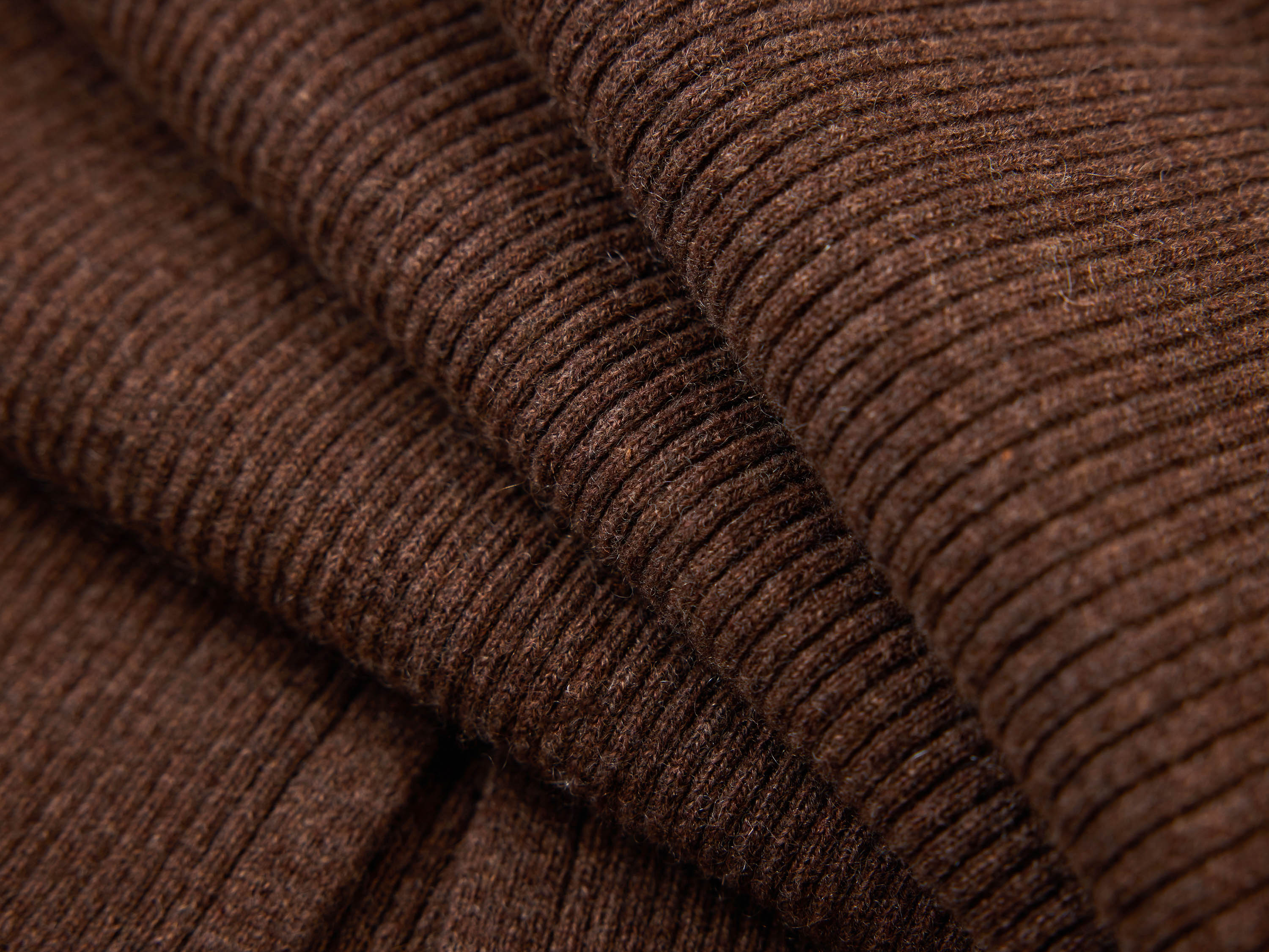EP YAYING Brown Knit Dress