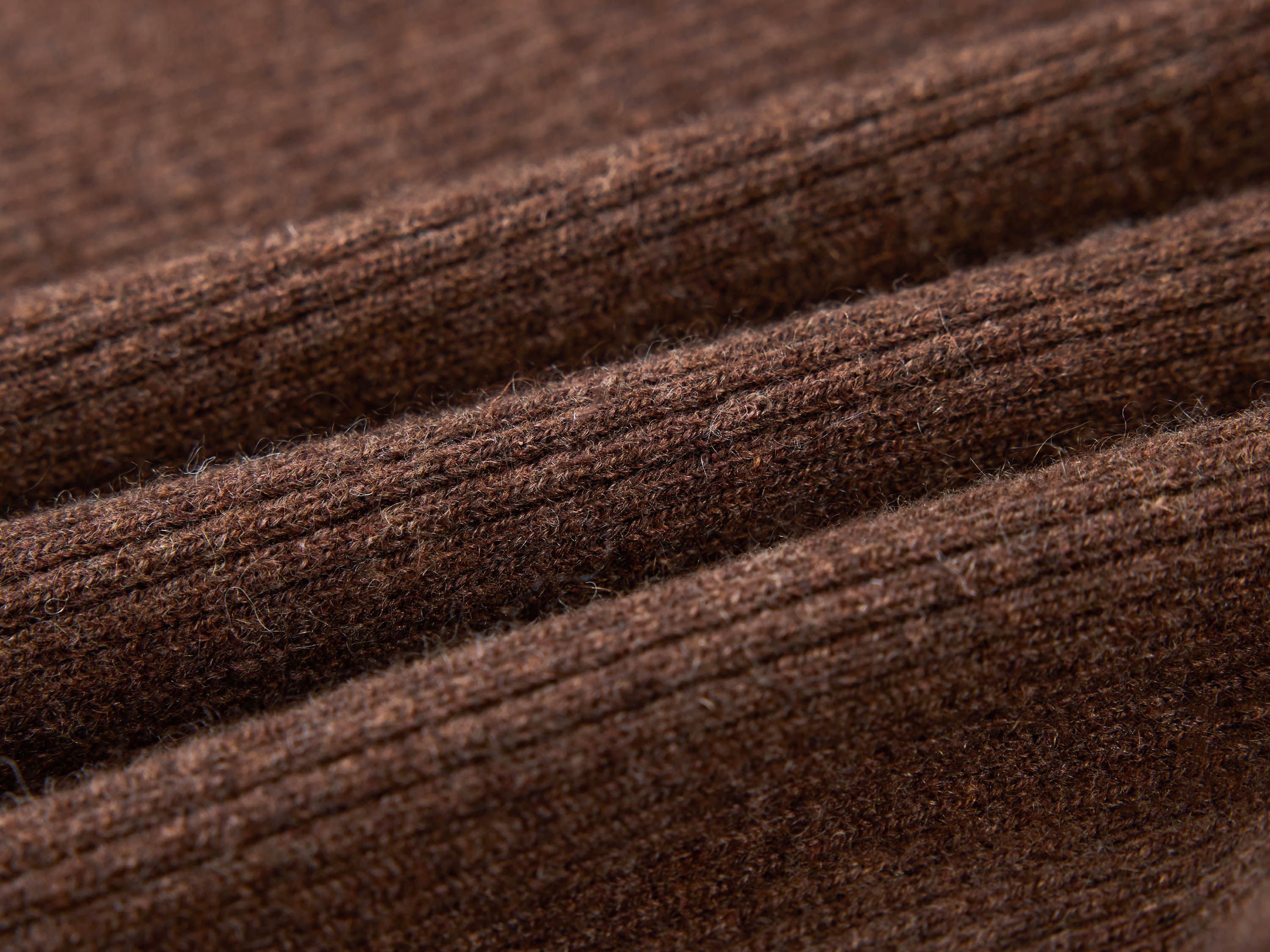 EP YAYING Brown Knit Dress