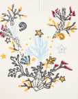 YAYING Embroidered Wool-Cashmere V-Neck Sweater Vest