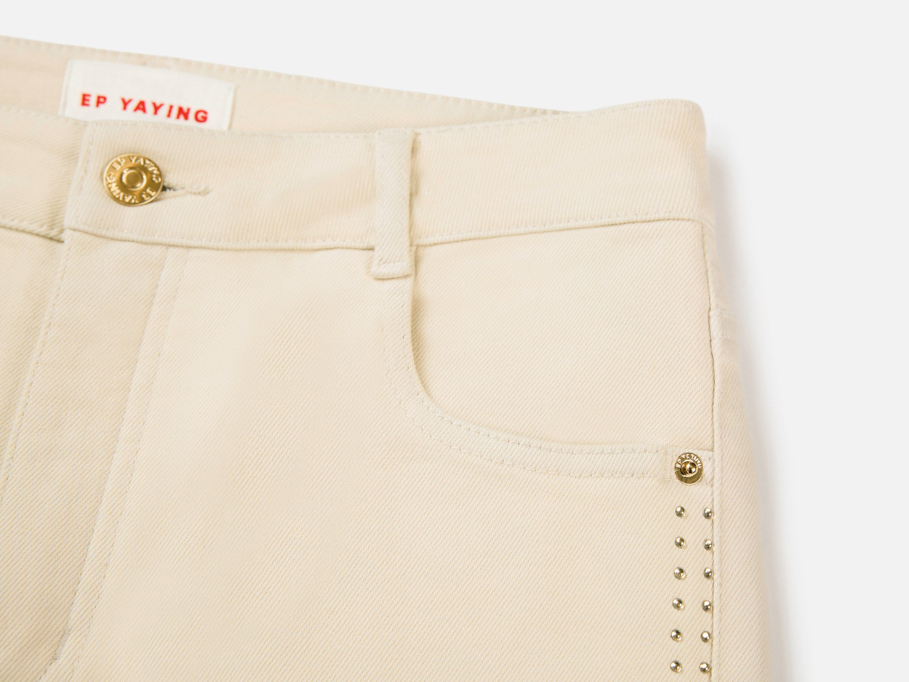 EP YAYING Beige Trousers