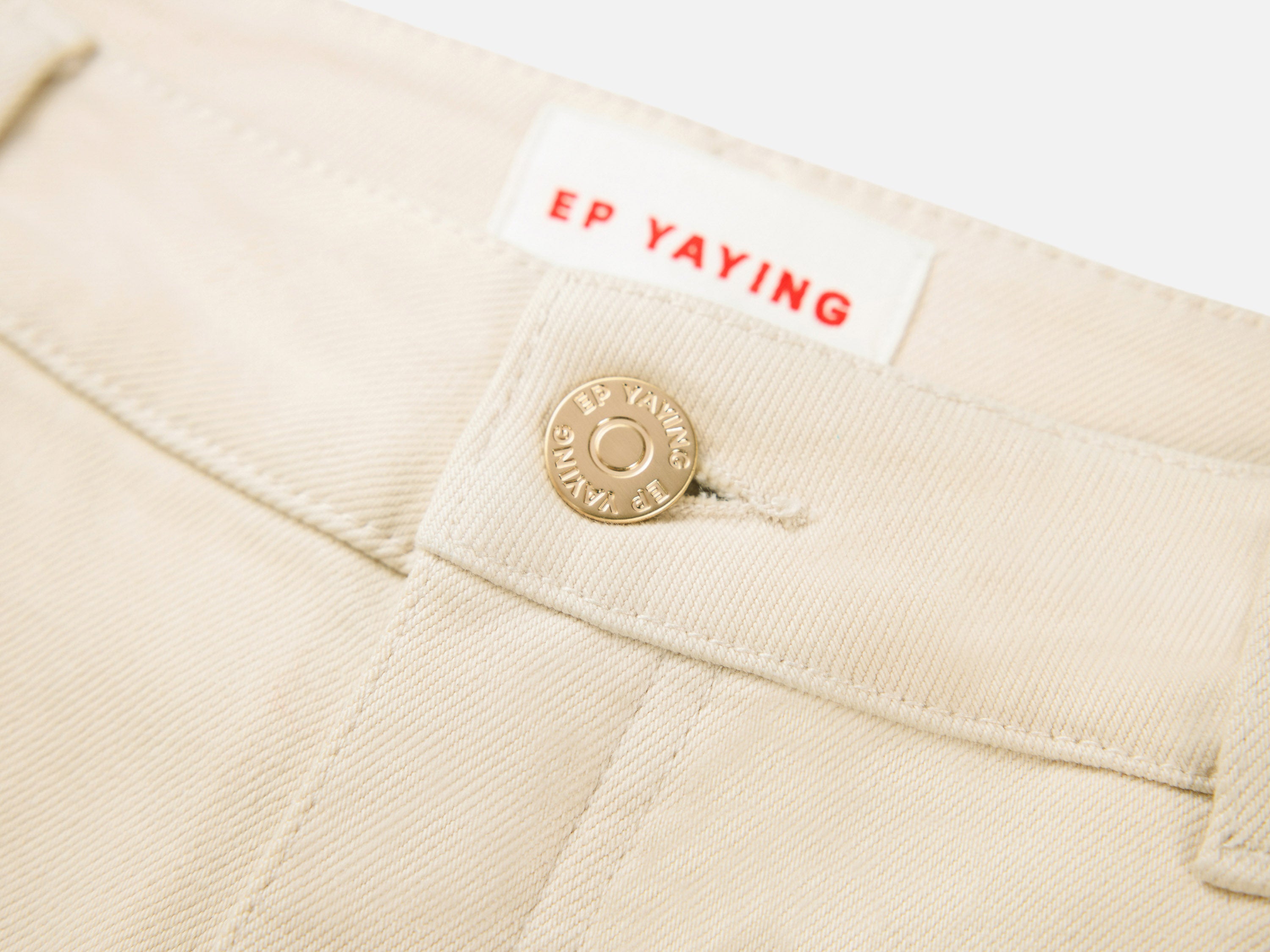 EP YAYING Beige Trousers