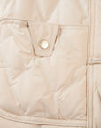EP YAYING Beige Knit Cardigan